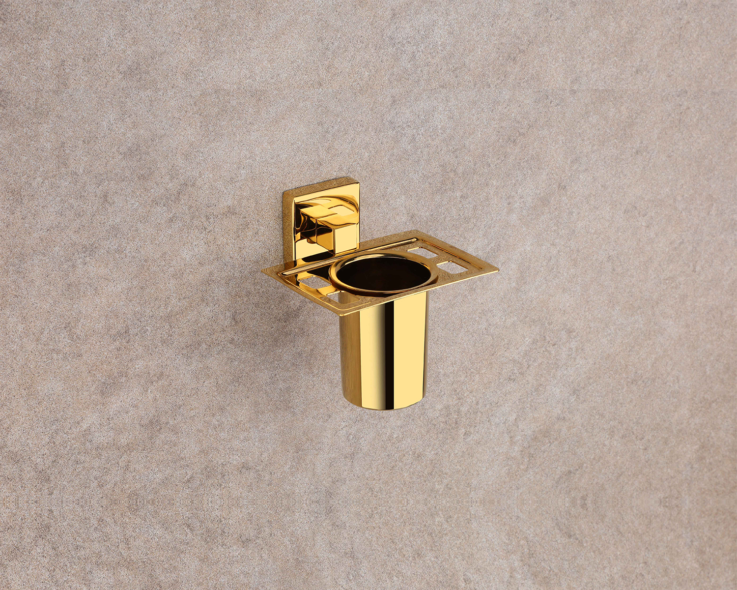 LUIZ Gold Toothbrush Holder