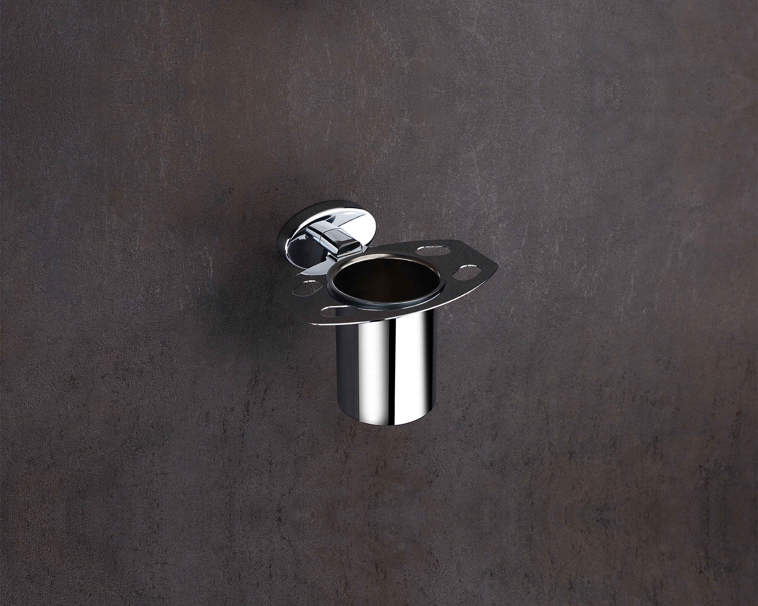 ELITE Chrome Toothbrush Holder