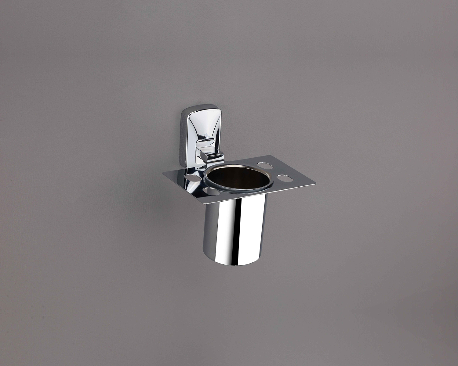 ARIES Chrome Toothbrush Holder