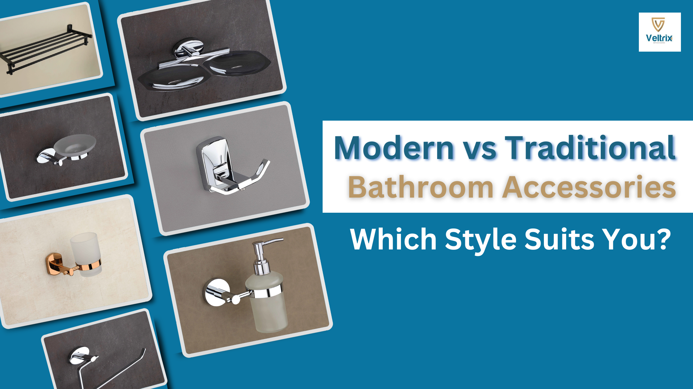 Modern vs. Traditional Bathroom Accessories: Which Style Suits You?