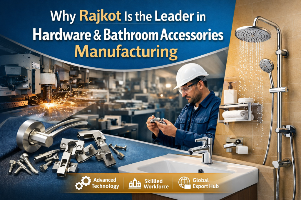 Why Rajkot Is the Leader in Hardware & Bathroom Accessories Manufacturing