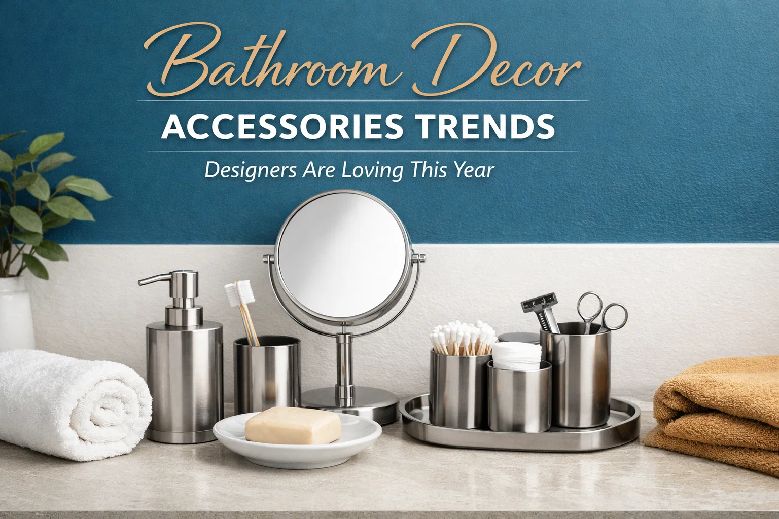 Bathroom Decor Accessories Trends Designers Are Loving This Year