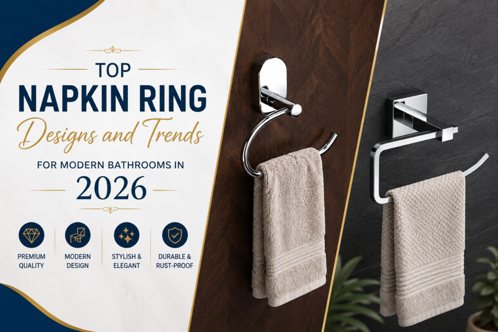 Top Napkin Ring Designs and Trends for Modern Bathrooms in 2026