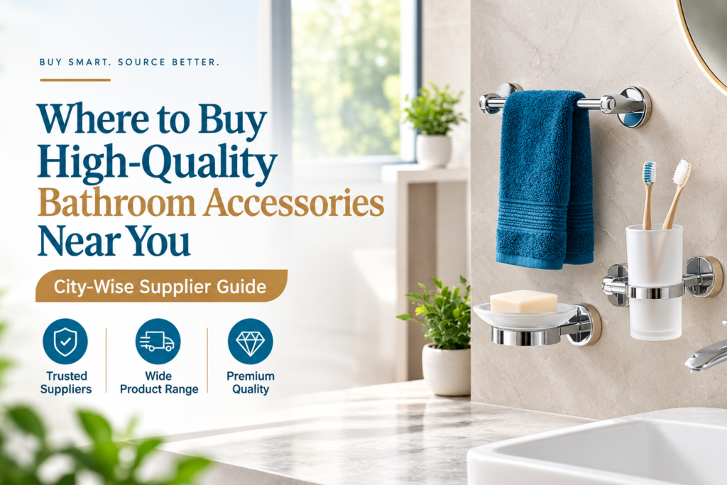Where to Buy Bathroom Accessories Near You: City-Wise Supplier Guide