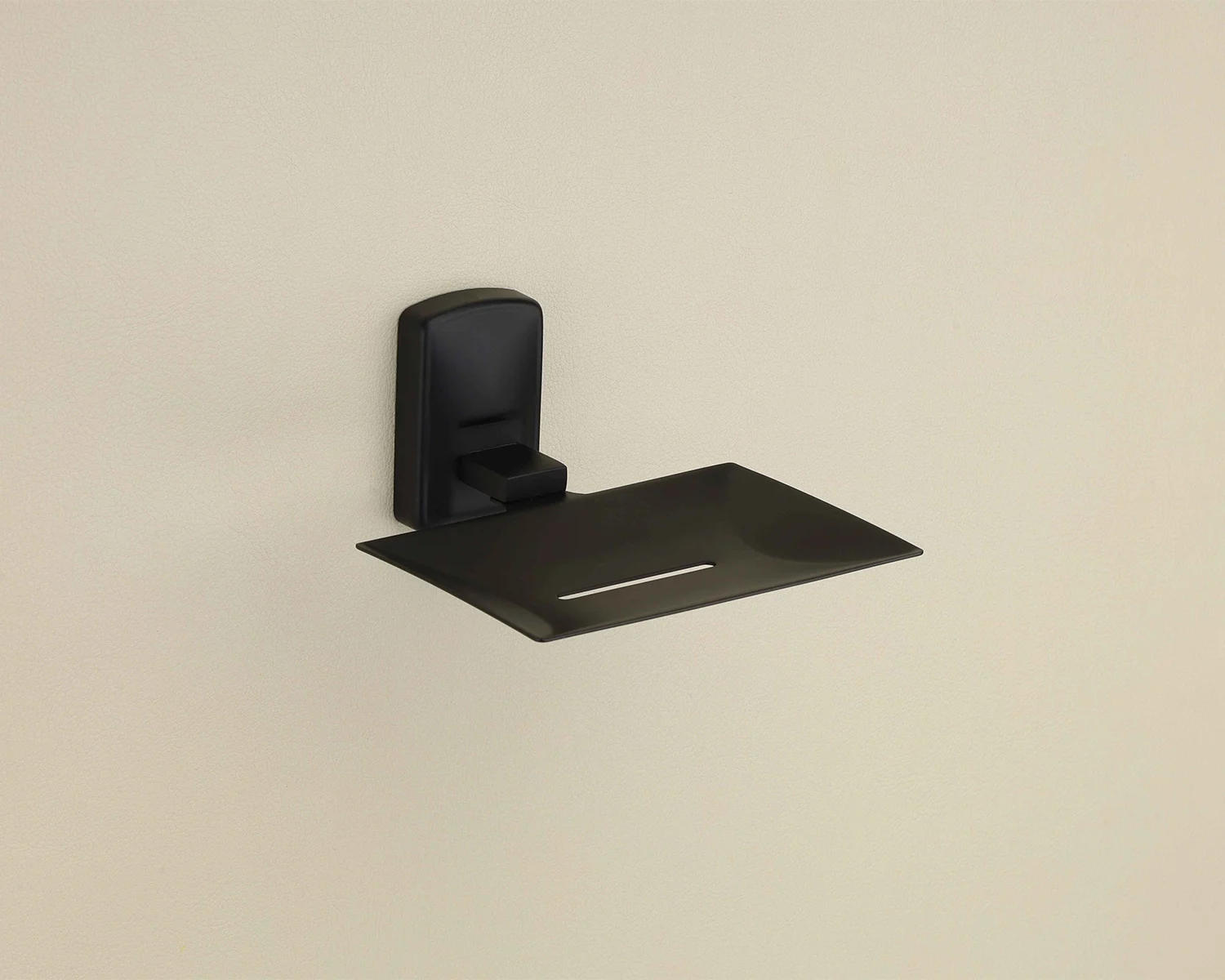 ARIES Black Matt Soap Dish