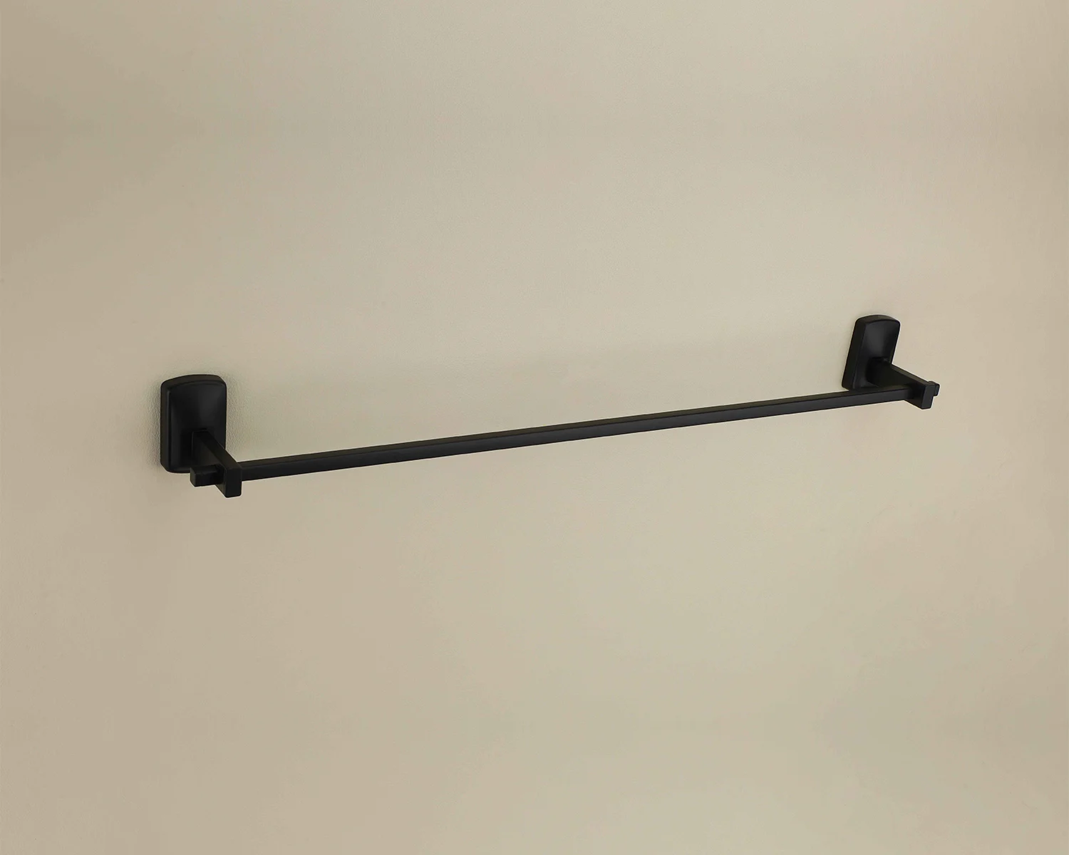 ARIES Black Matt Towel Rod