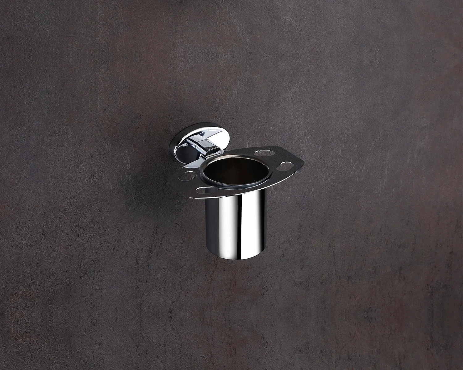 ELITE Chrome Toothbrush Holder