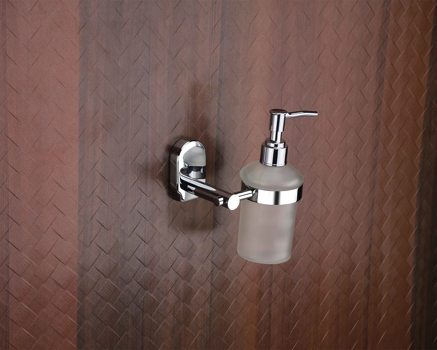RUSTIC Chrome Liquid Dispenser