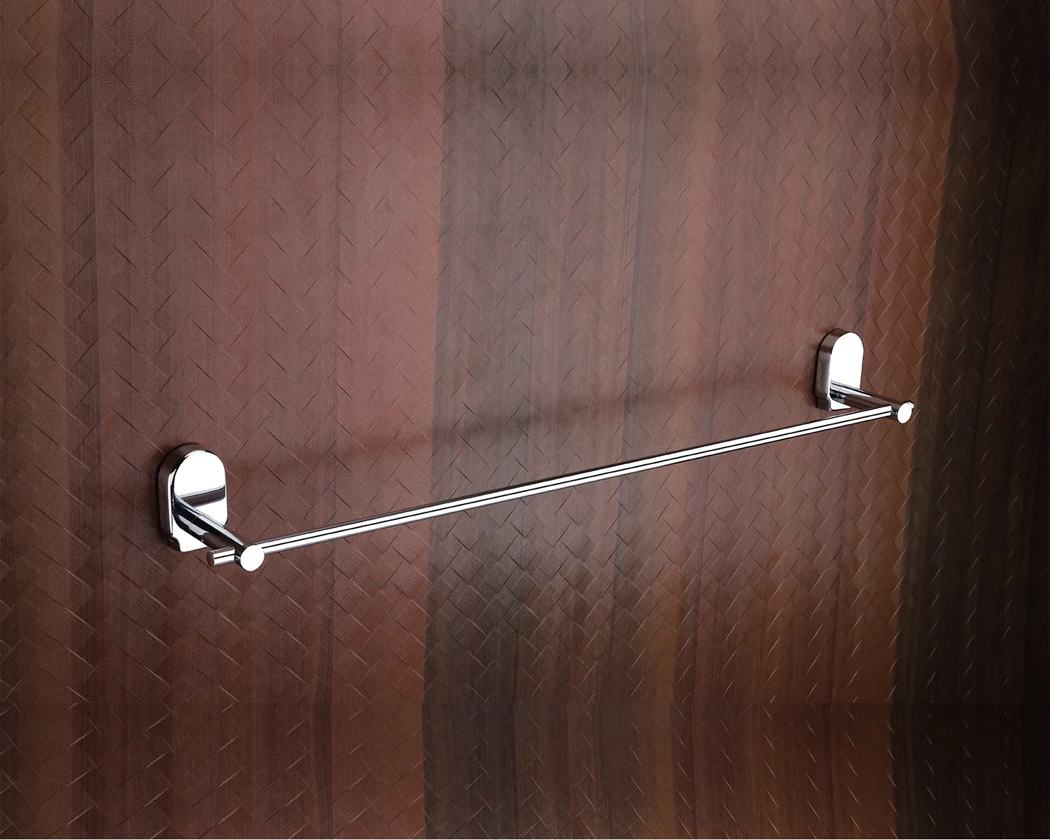 RUSTIC Chrome Towel Rod