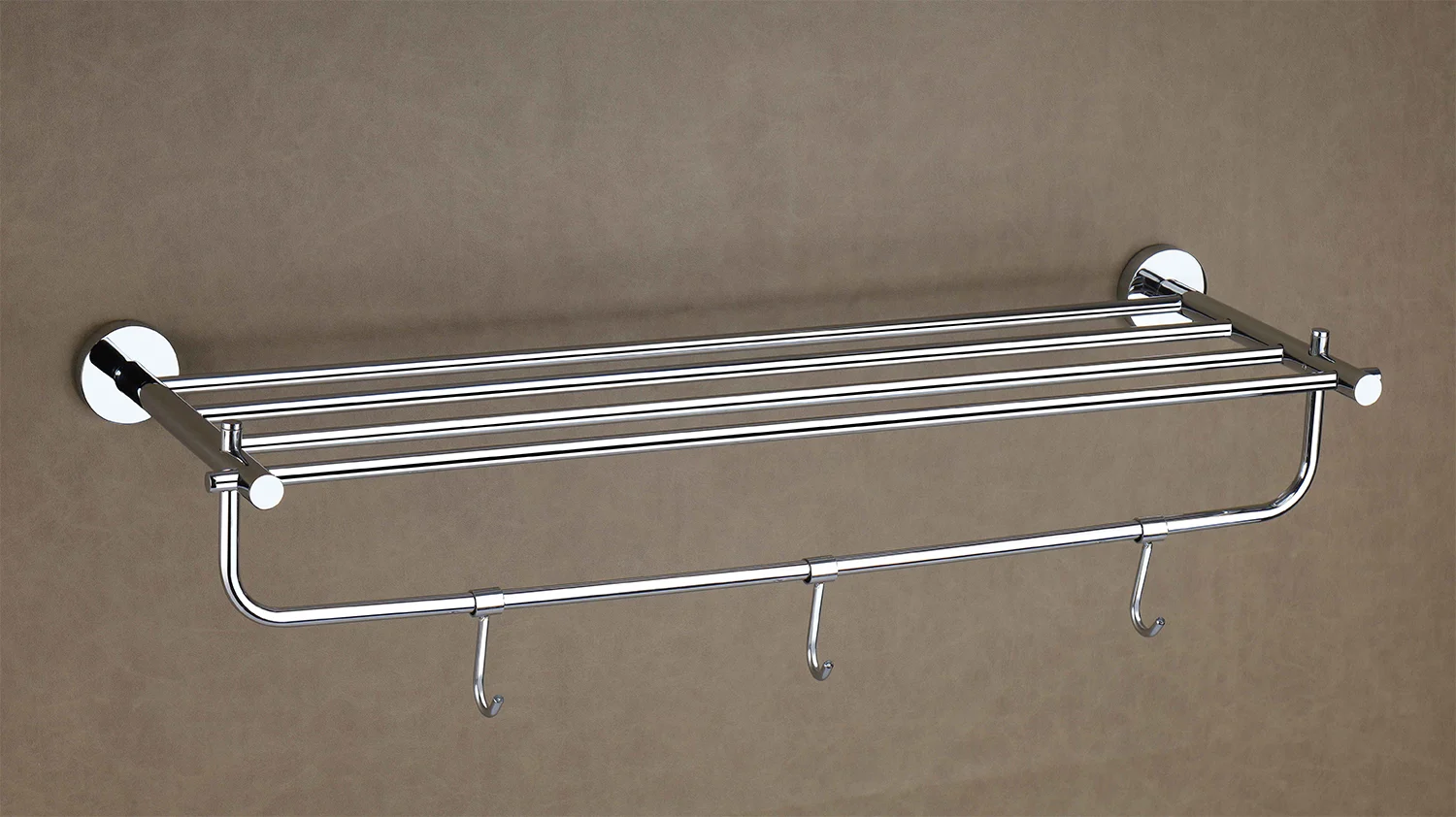 FUSION Chrome Towel Rack