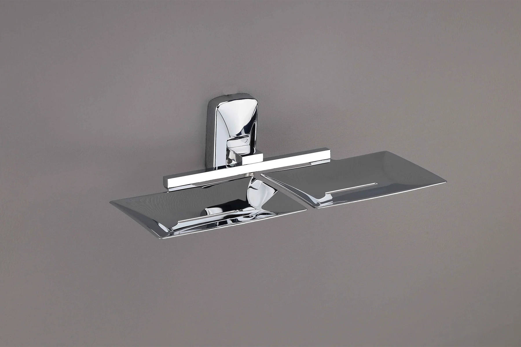 ARIES Chrome Double Soap Dish