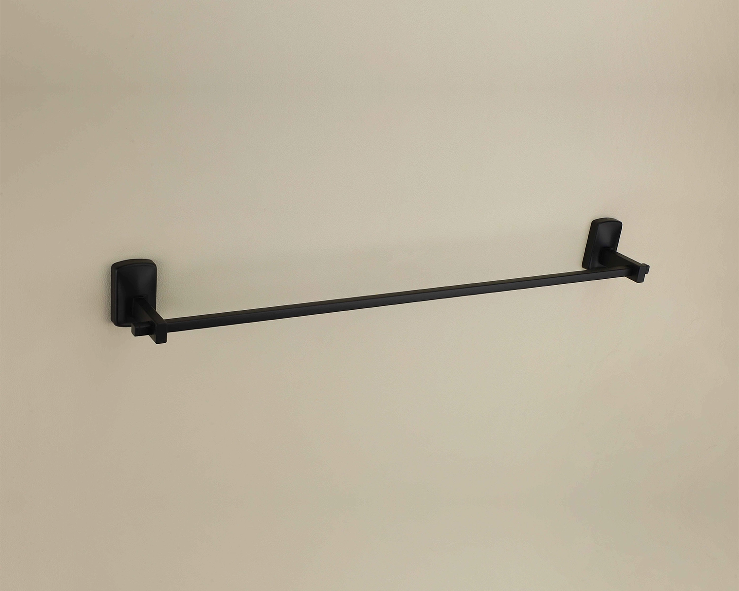 ARIES Black Matt Towel Rod
