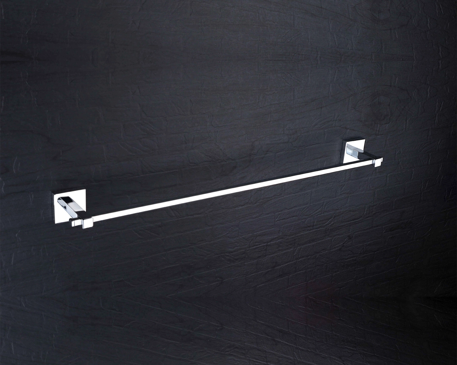 LUIZ Chrome Towel Rod