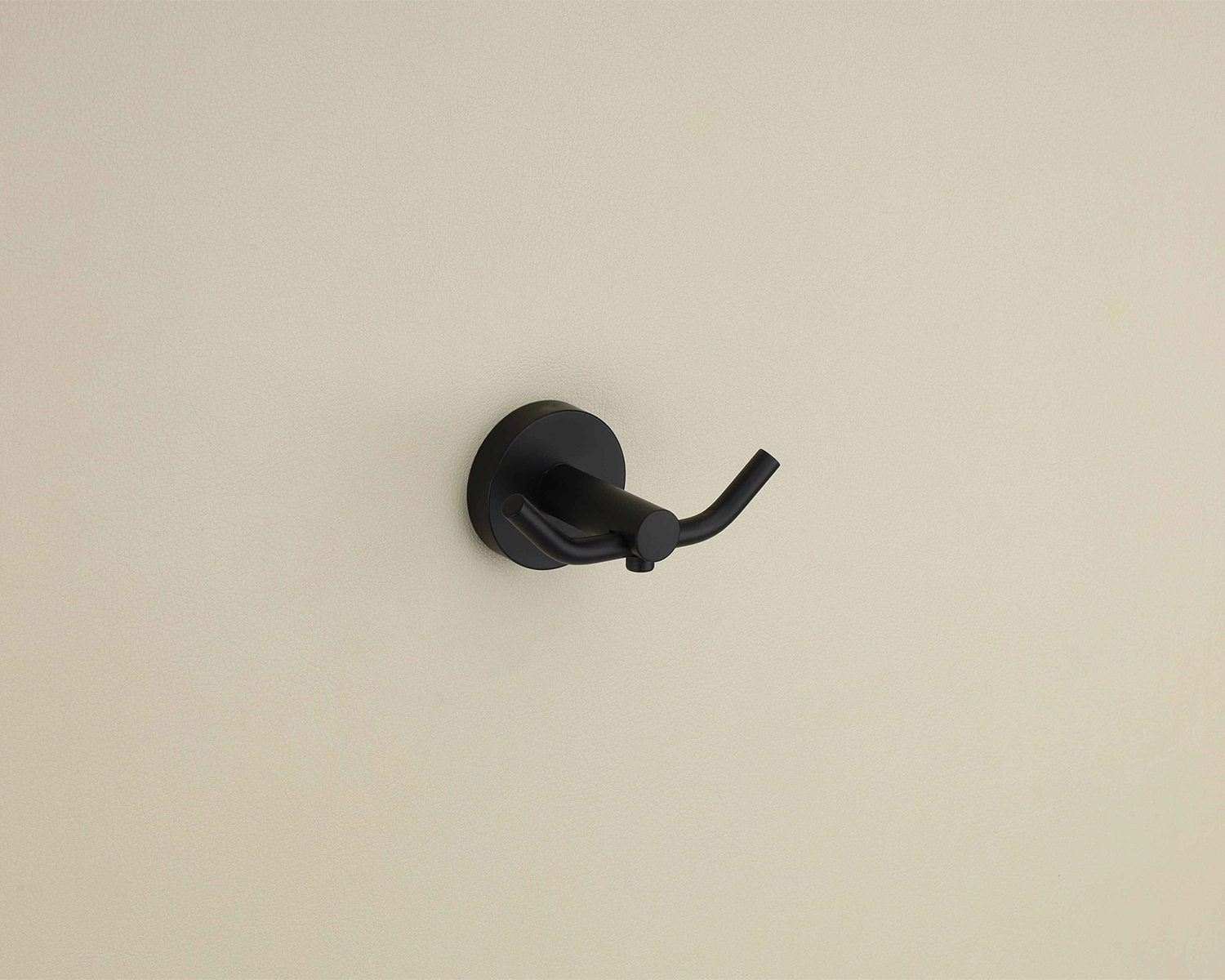 FUSION Black Matt Robe Hook
