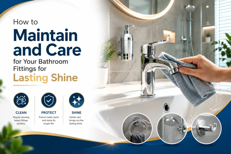 How to Maintain and Care for Your Bathroom Fittings for Lasting Shine