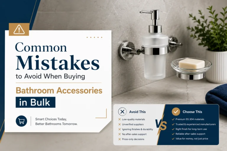 Common Mistakes to Avoid When Buying Bathroom Accessories in Bulk